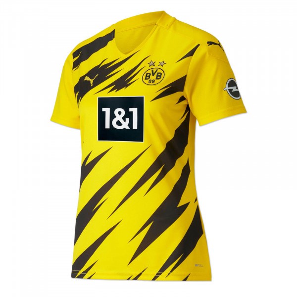 Camiseta Borussia Dortmund 1ª Kit Mujer 2020 2021 Amarillo
